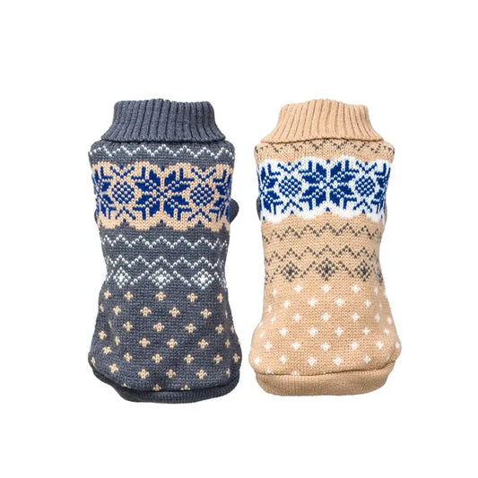 Winter Dog Sweater – Knitted Pet Jumper for Small & Medium Dogs