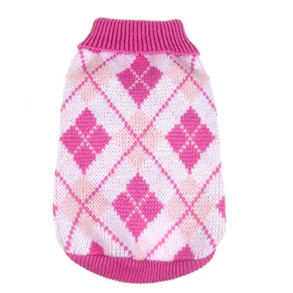 Winter Dog Sweater – Knitted Pet Jumper for Small & Medium Dogs