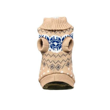 Winter Dog Sweater – Knitted Pet Jumper for Small & Medium Dogs