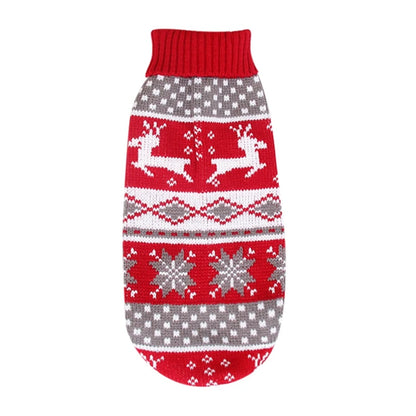 Winter Dog Sweater – Knitted Pet Jumper for Small & Medium Dogs