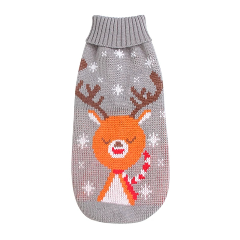 Winter Dog Sweater – Knitted Pet Jumper for Small & Medium Dogs