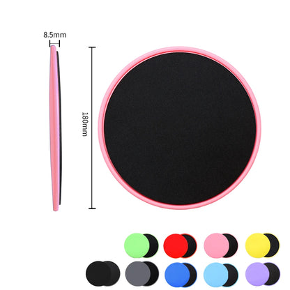 2PCS Fitness Core Sliders Exercise Gliding Discs