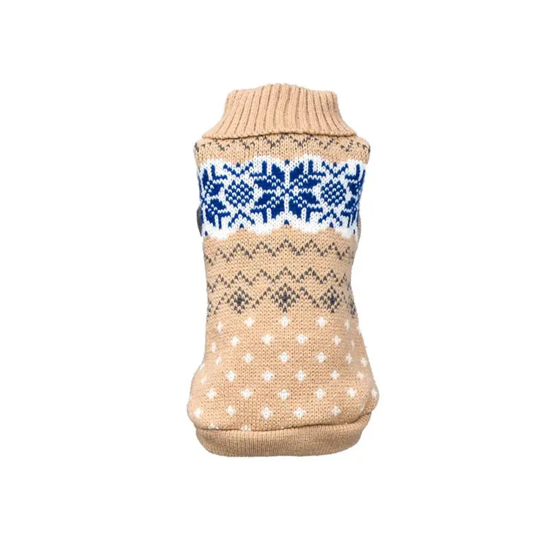 Winter Dog Sweater – Knitted Pet Jumper for Small & Medium Dogs