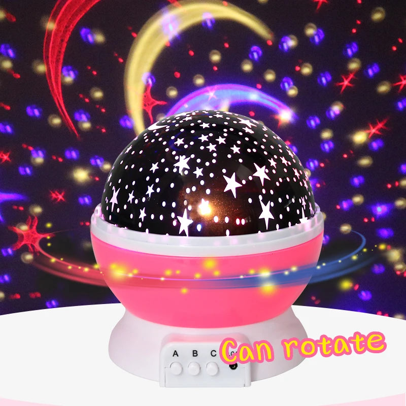Starry Sky LED Night Light Projector