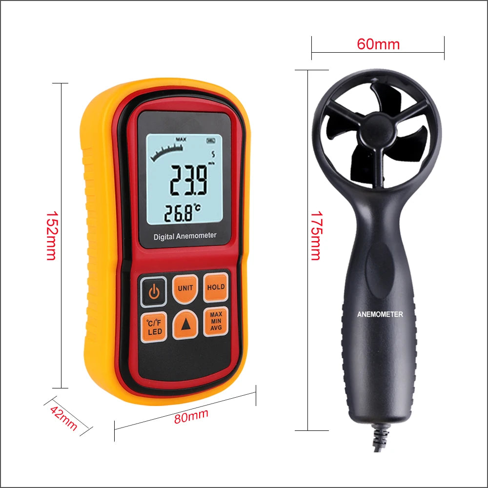 Handheld Digital Anemometer