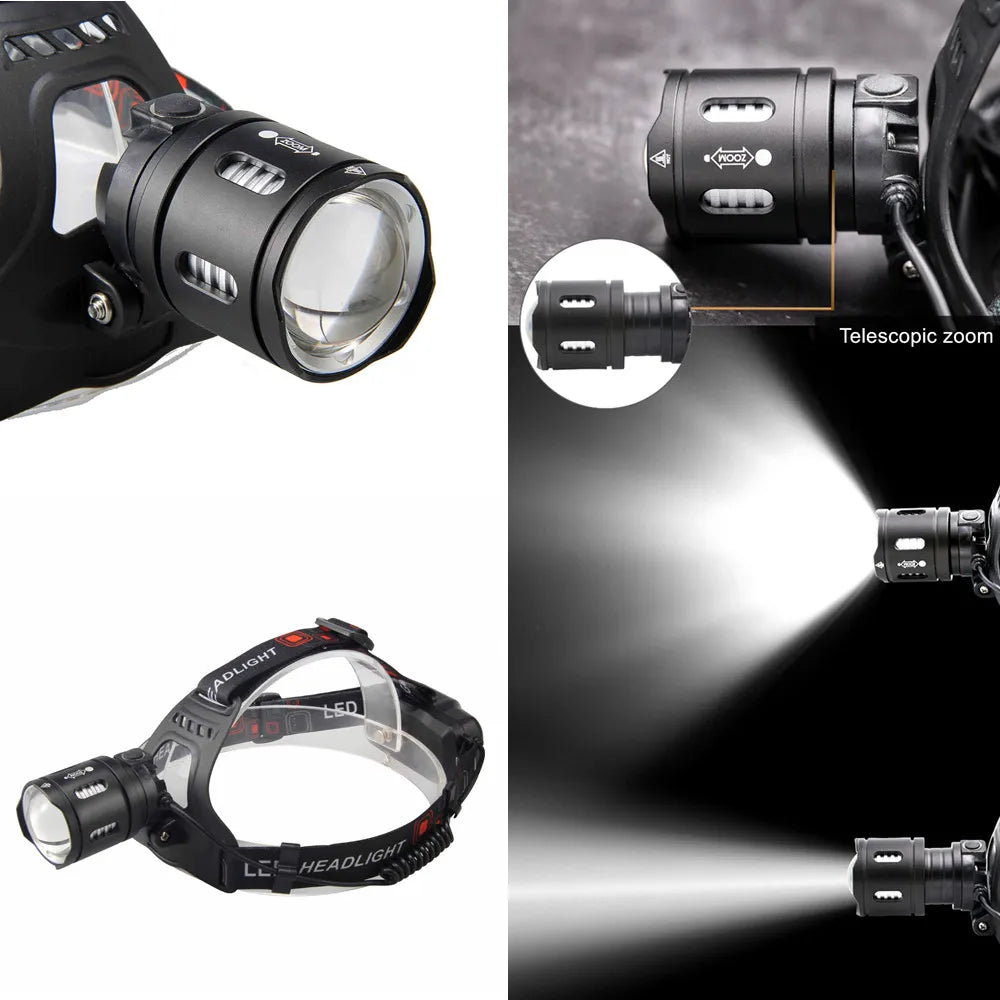 Powerful XHigh-Intensity XHP50.2 and XHP70.2 LED Headlamp