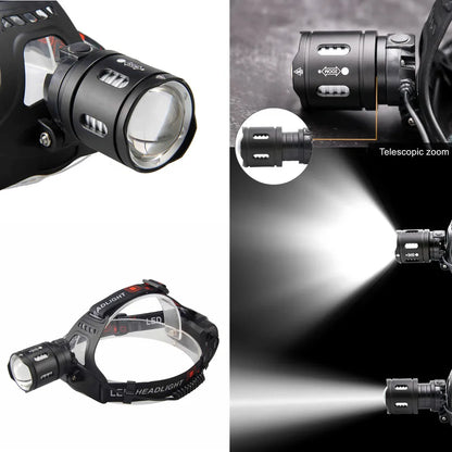 Powerful XHigh-Intensity XHP50.2 and XHP70.2 LED Headlamp