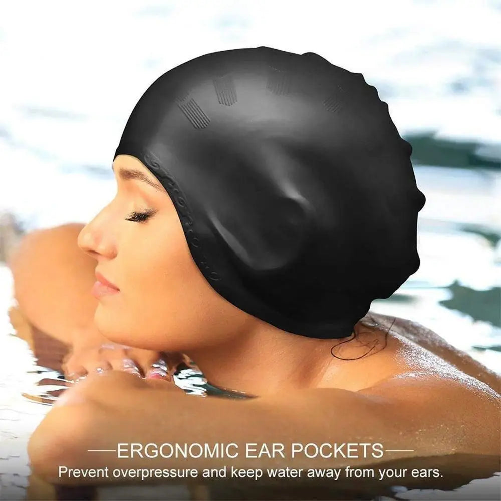 High Elastic Silicone Swimming Cap