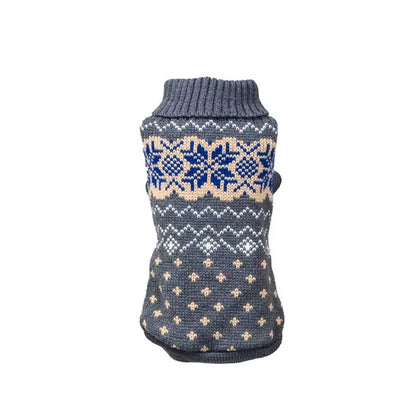Winter Dog Sweater – Knitted Pet Jumper for Small & Medium Dogs