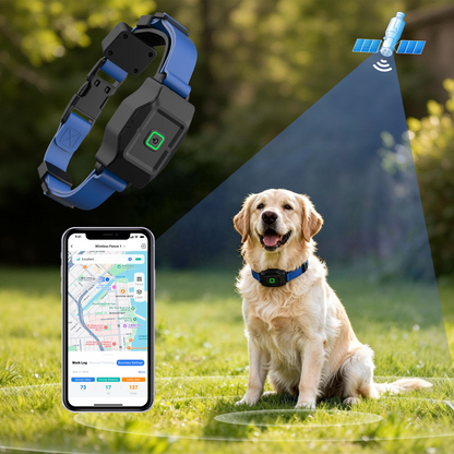 ASTKO F860 GPS Outdoor Wireless Dog Fence (App‑Based Smart Boundary System with Health Monitoring)