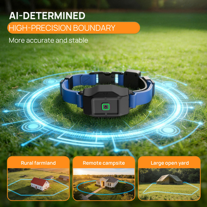 ASTKO F860 GPS Outdoor Wireless Dog Fence (App‑Based Smart Boundary System with Health Monitoring)