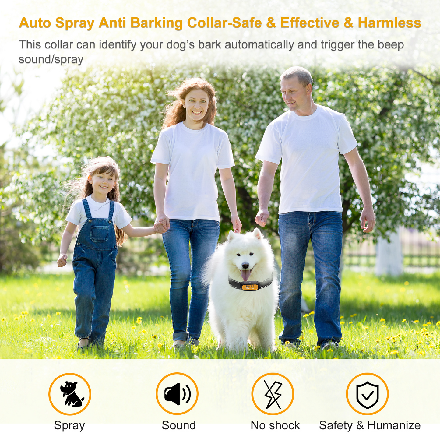 Astko SP13 2-in-1 Remote Spray Dog Training Collar