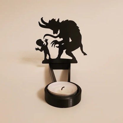 Halloween Funny Candle Holder Desktop Furnishings Ornaments