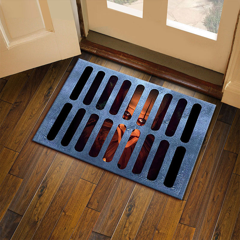 3D Plaid Seasonal Christmas/Halloween Door Mat