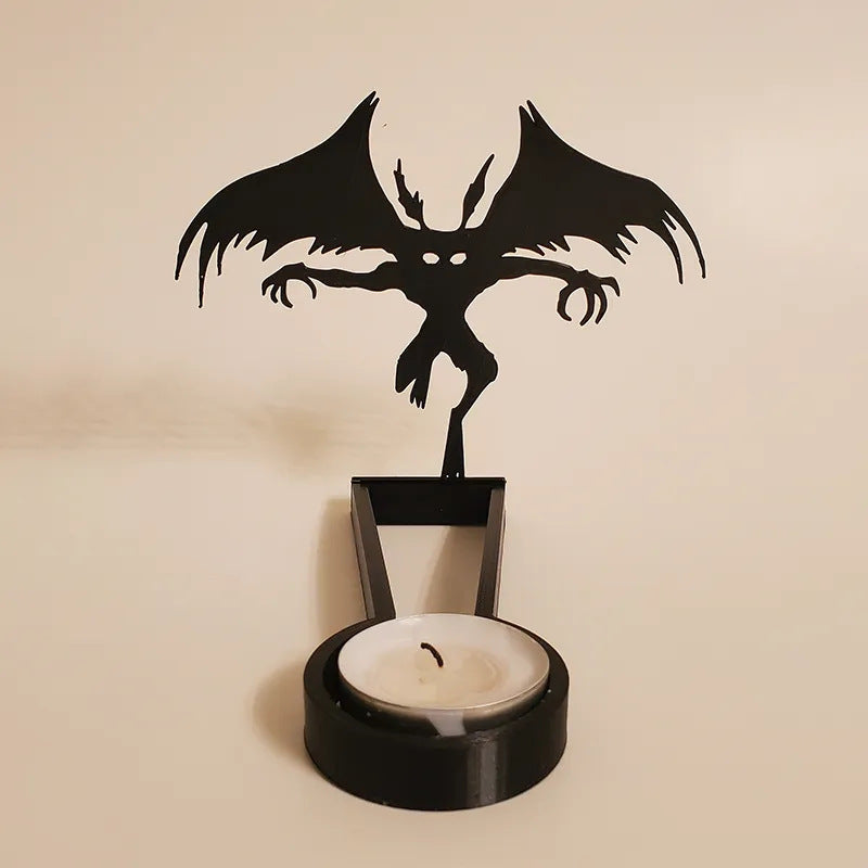 Halloween Funny Candle Holder Desktop Furnishings Ornaments