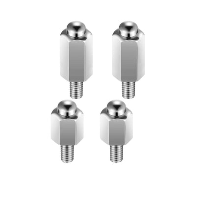 Replacement Long/Short Prongs Contact Points (Male Prong Connection) for Pet Training Collar Contact Points by Toska Pets