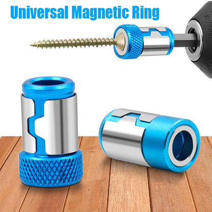 Universal Magnetic Ring Sleeve for 6.35mm 1/4" Bits (Pack of 3)