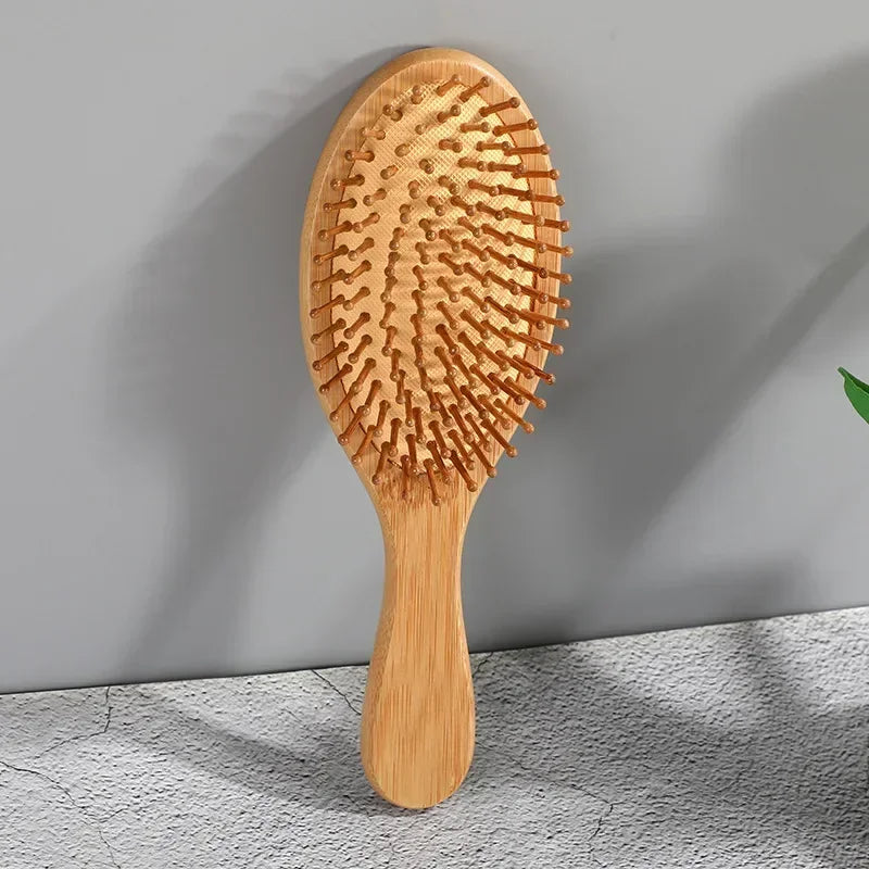 Wooden Bamboo Hair Brush