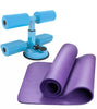 Pedal belly rolling device blue + yoga mat