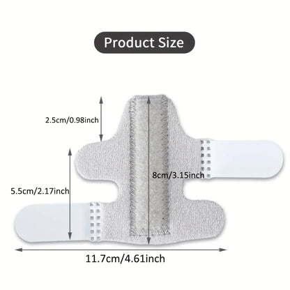 FlexiFit Trigger Finger Splint Adjustable Support For Sprains by Haraps.com