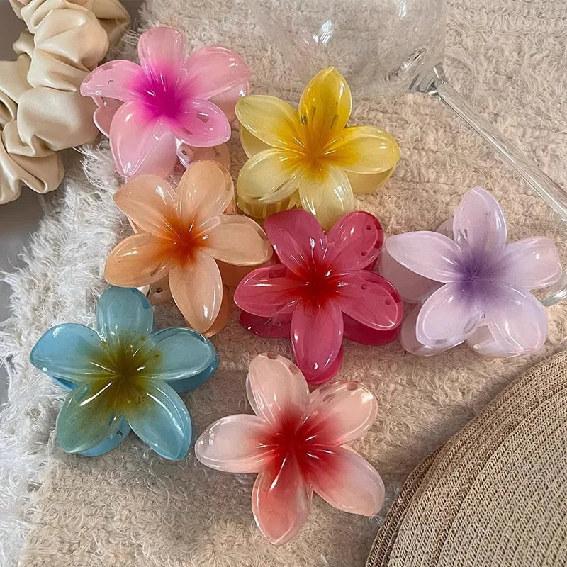 Hawaiian Gradient Hair Claw Clip