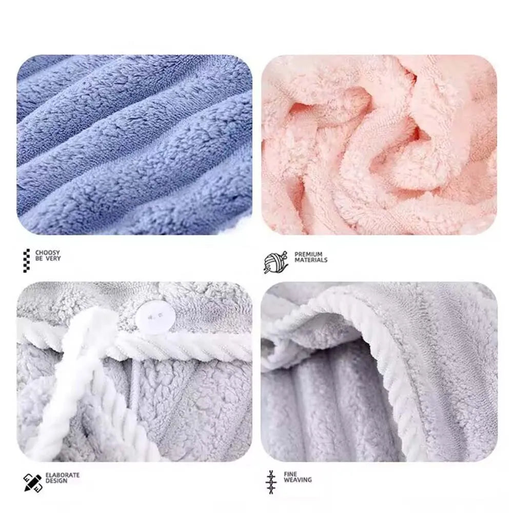 Super Absorbent Hair Cap Towel