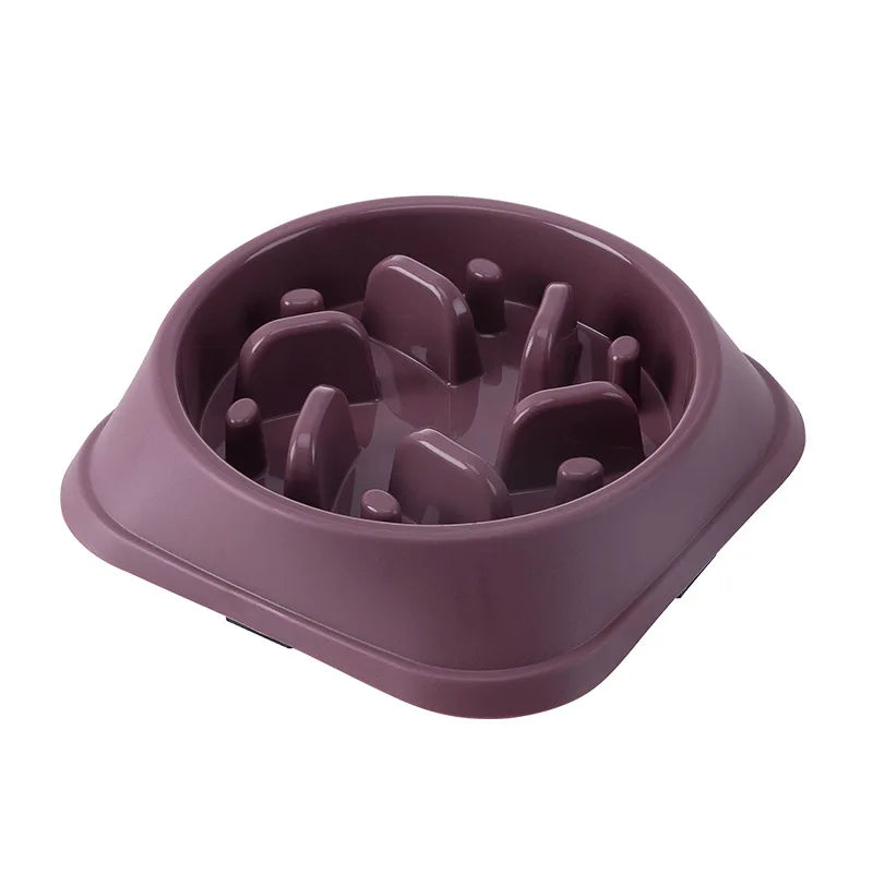 Slow Feeder Dog & Cat Bowl – Anti-Choking, Non-Slip, Healthy Eating Pet Bowl