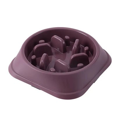Slow Feeder Dog & Cat Bowl – Anti-Choking, Non-Slip, Healthy Eating Pet Bowl