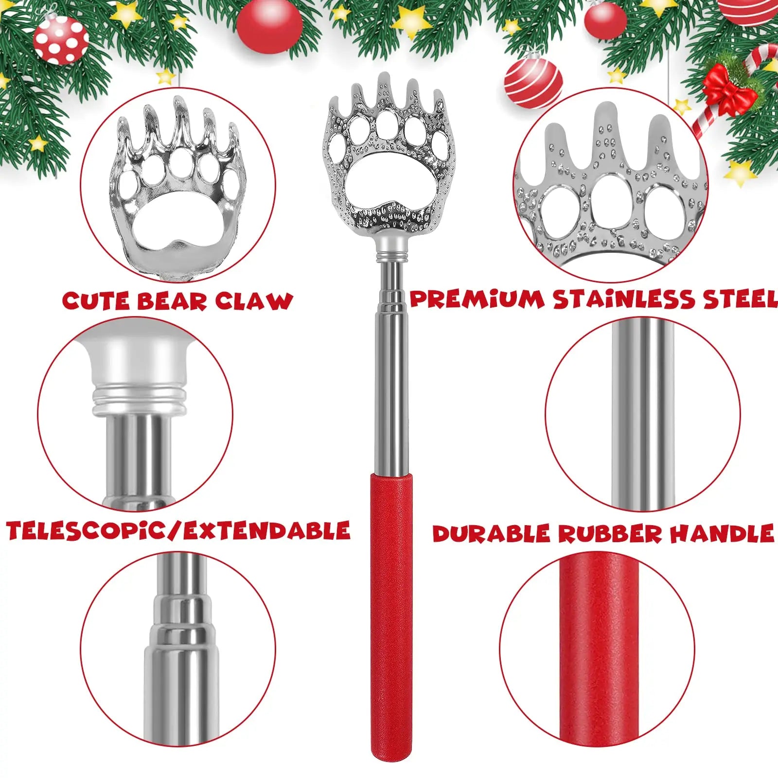 Telescopic Back Scratcher Massager By Health Hackle by Haraps.com