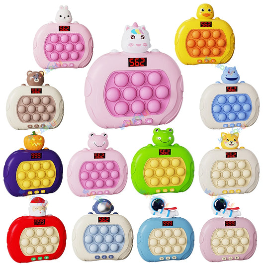 Electronic Pop Push Quick Push Game Console with LED Display