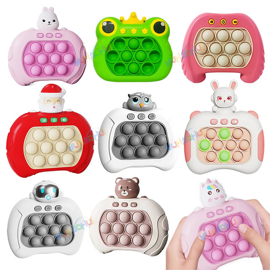 Electronic Pop Push Quick Push Game Console with LED Display