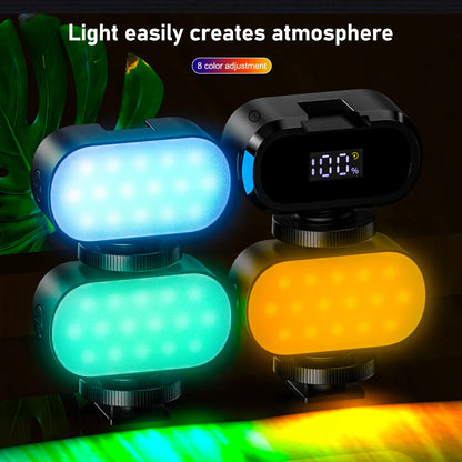 RGB Fill Light for Photography and Outdoor Vlogging