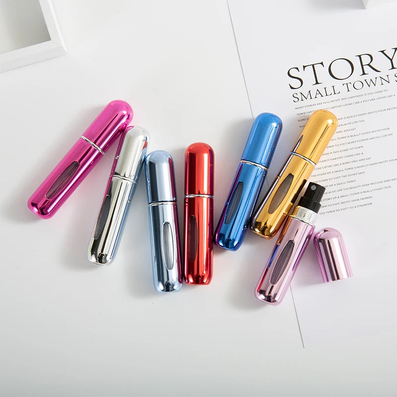 5ml Portable Perfume Atomiser – Refillable Mini Spray Bottle for Travel & Everyday Use