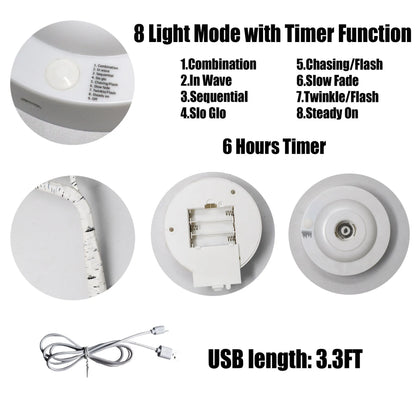 WillowGlow - Soothing Light Spirit Tree LED Tabletop Night Light