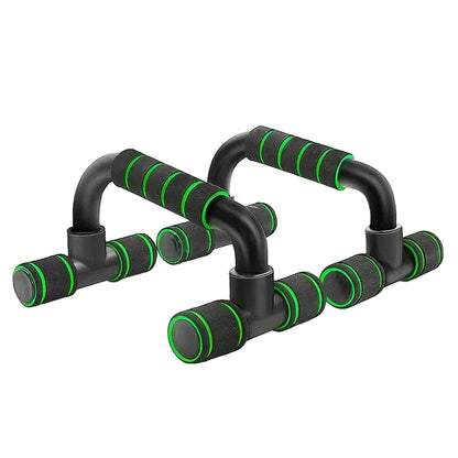 1pair U-shaped Push-up Rack Fitness Equipment Hand Sponge Grip Muscle Training Push Up Bar Chest Home Gym Body Building by Haraps.com