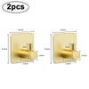 Gold-2pcs / 4.5X4.5cm