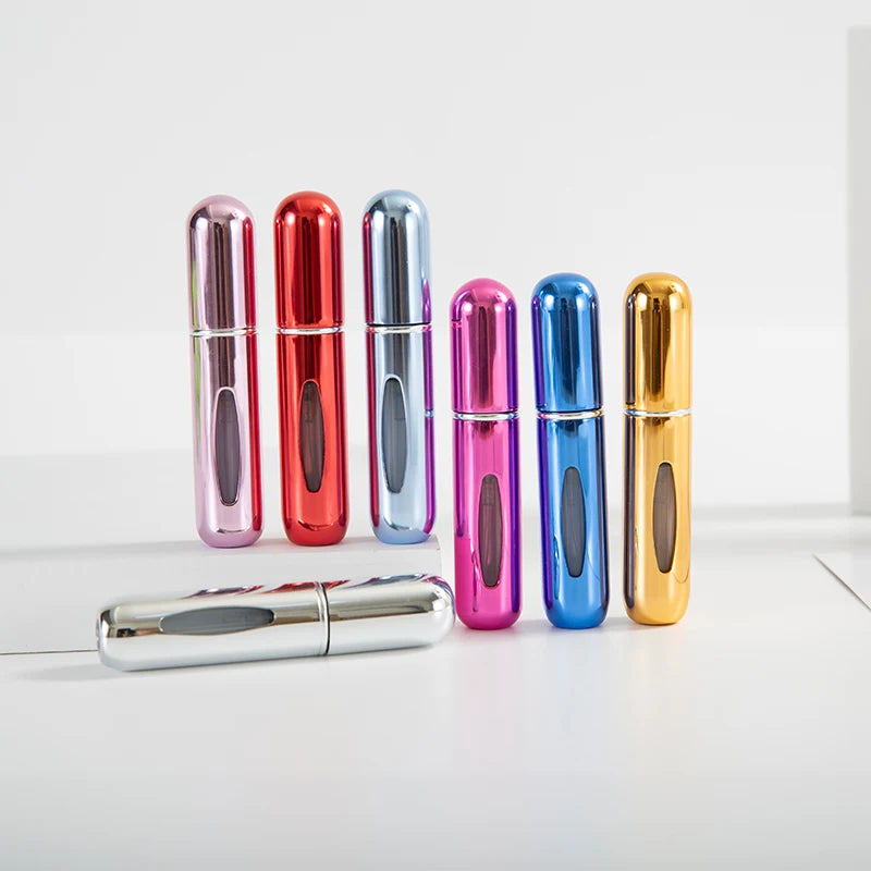 5ml Portable Perfume Atomiser – Refillable Mini Spray Bottle for Travel & Everyday Use