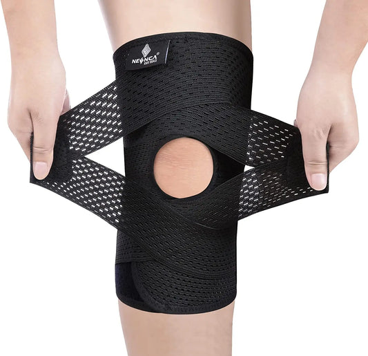 Breathable Knee Pads Support with Side Stabilizers