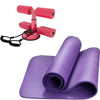 Pedal belly rolling device Red + drawstring + yoga mat