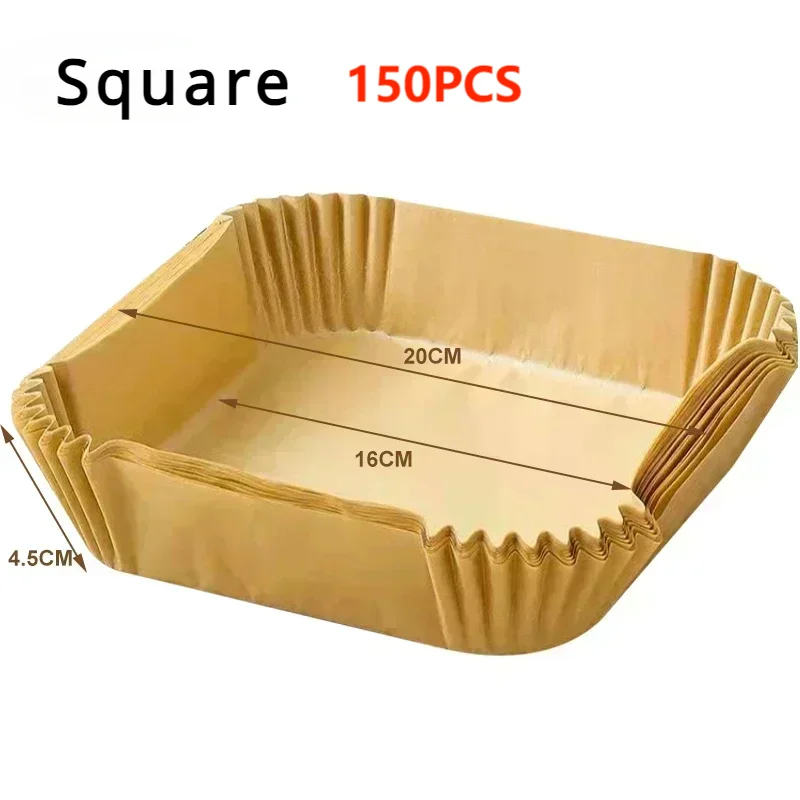 50pcs Air Fryer Disposable Parchment Paper