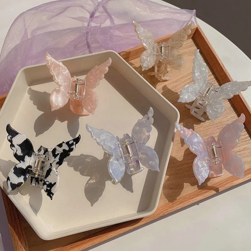 Retro Butterfly Hair Clips