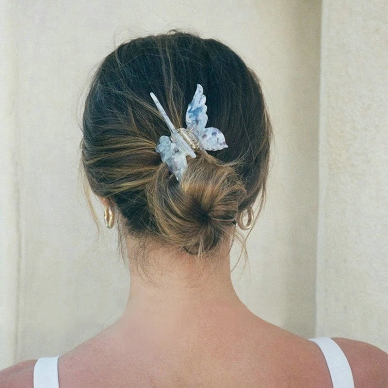Retro Butterfly Hair Clips