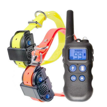 Professional Dog Training Collar with Walkie-Talkie Functionality