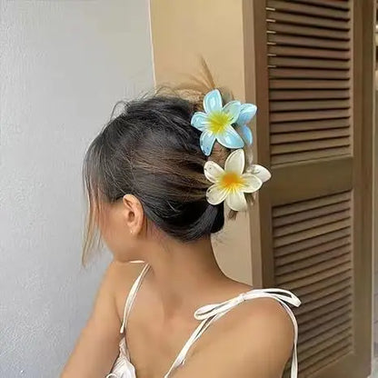 Hawaiian Gradient Hair Claw Clip