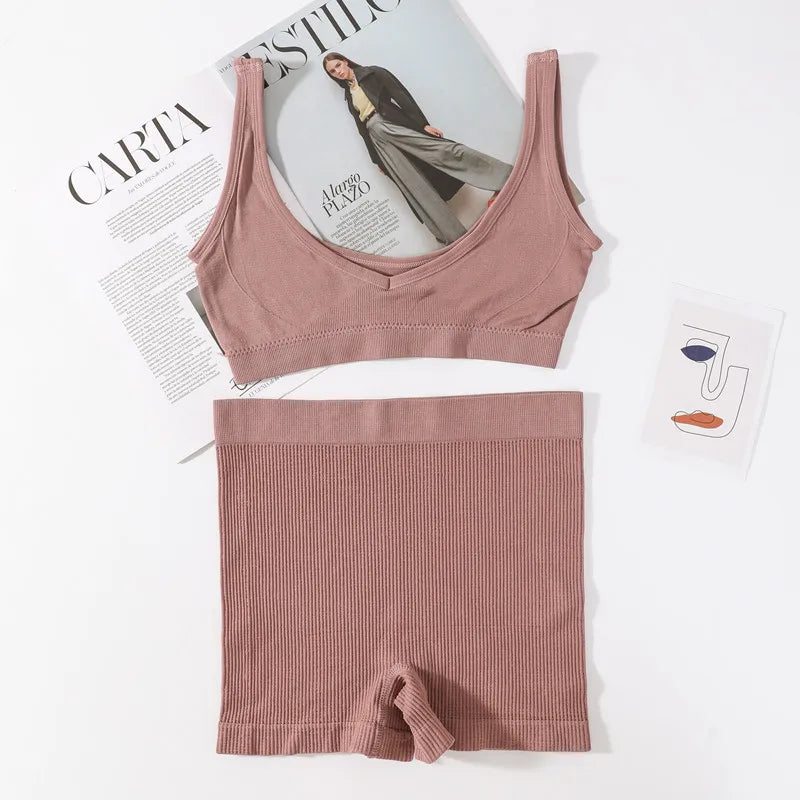 Seamless Bra Set For Women