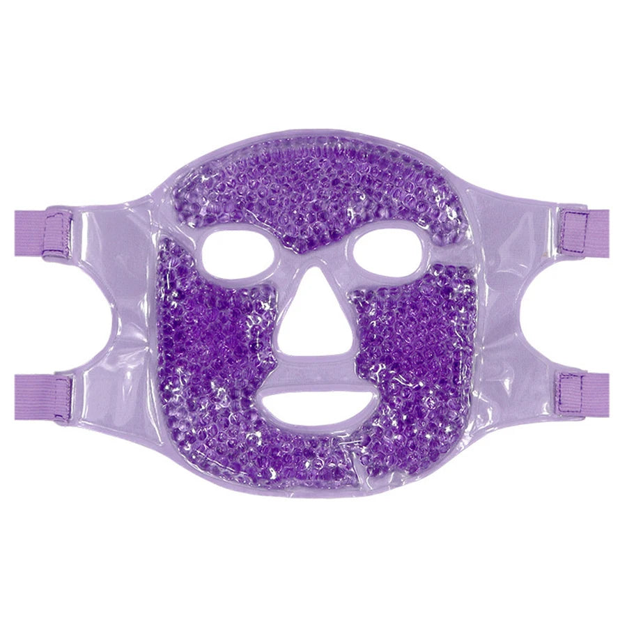 LuxFace Gel Eye Mask Cooling Hot Cold Compress by Haraps.com