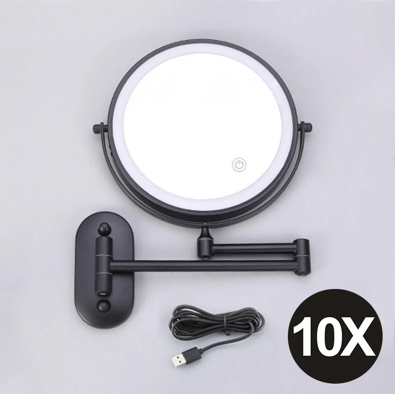 8 Inch Double-Sided LED Makeup Mirror