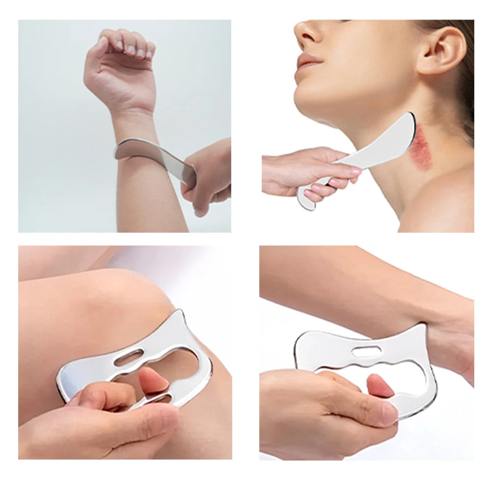 Stainless Steel Sculpt Tool For Lymphatic Drainage by Haraps.com