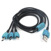 All-in-One USB Cable (Blue)