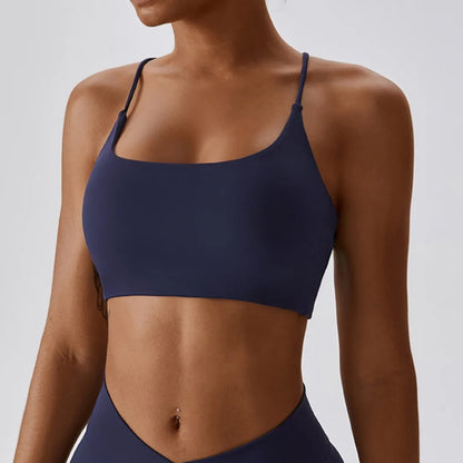 Women’s Fitness Sports Bra – U-Neck